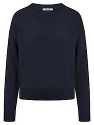Rundhals-Pullover Peter Hahn blau günstig online kaufen