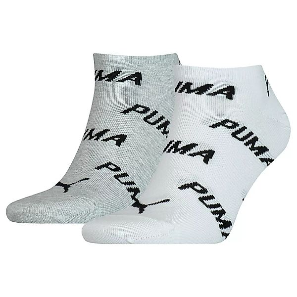 Puma Bwt Sneaker Socken 2 Paare EU 39-42 White / Grey / Black günstig online kaufen