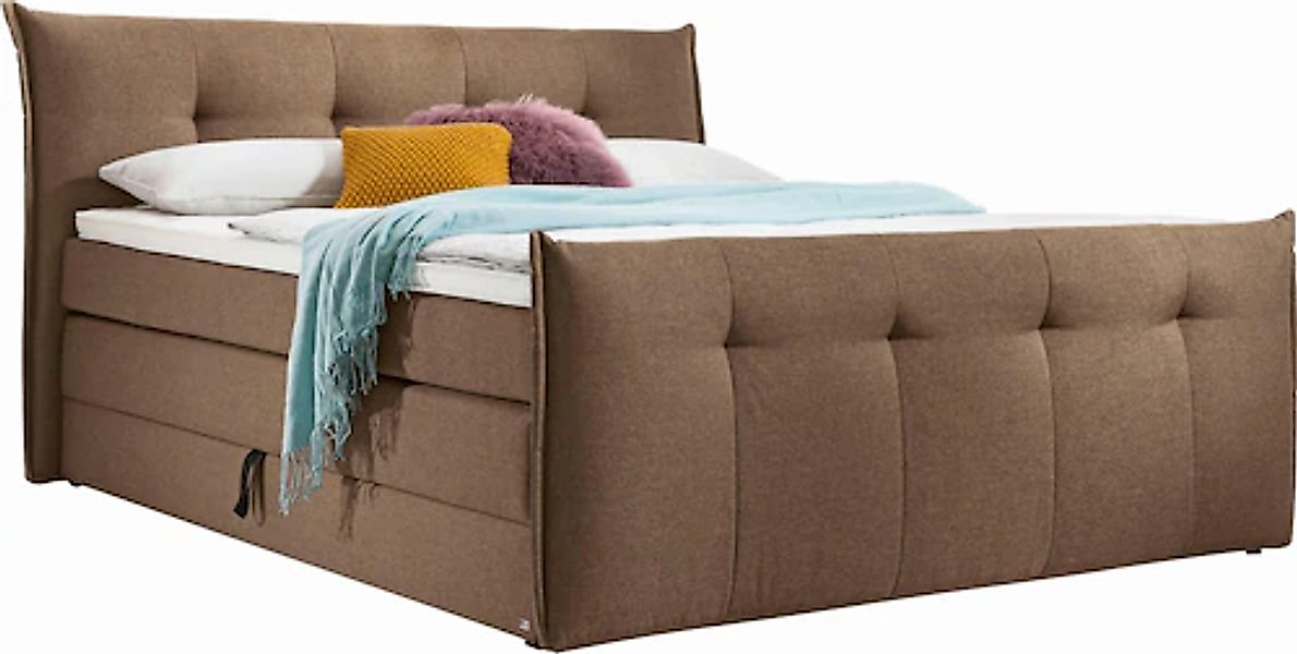 set one by Musterring Boxspringbett »Florida« mit Bettkasten, in 5 Liegekom günstig online kaufen