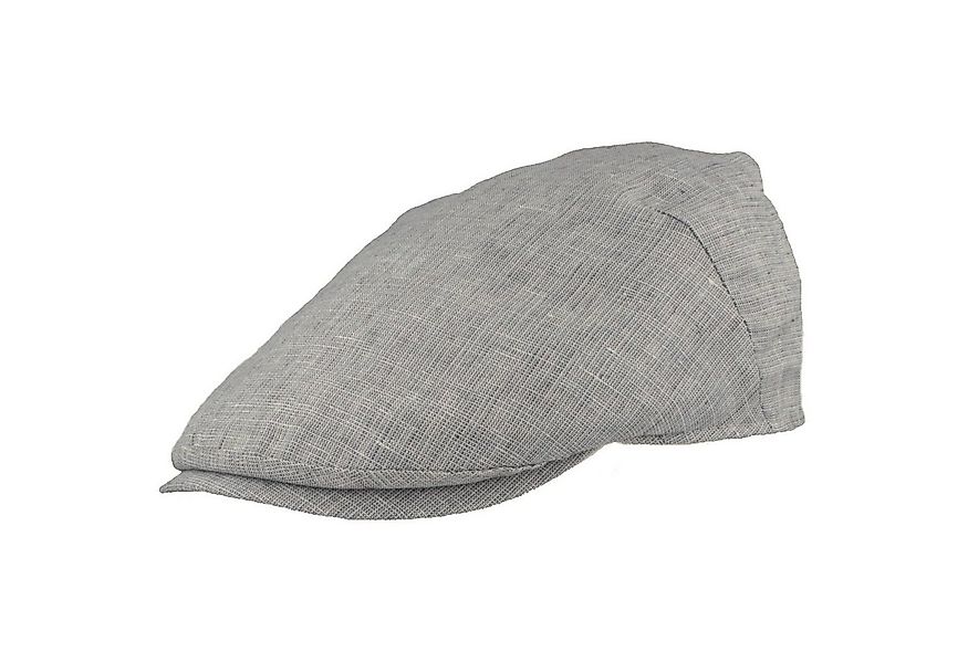 Breiter Schiebermütze sehr leichte einfarbige Flatcap aus 100% Leinen günstig online kaufen