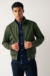 Next Blouson Wasserabweisende Harrington-Jacke mit Karofutter günstig online kaufen