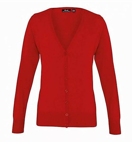 Premier Workwear Cardigan Damen Button Through Knitted Cardigan günstig online kaufen