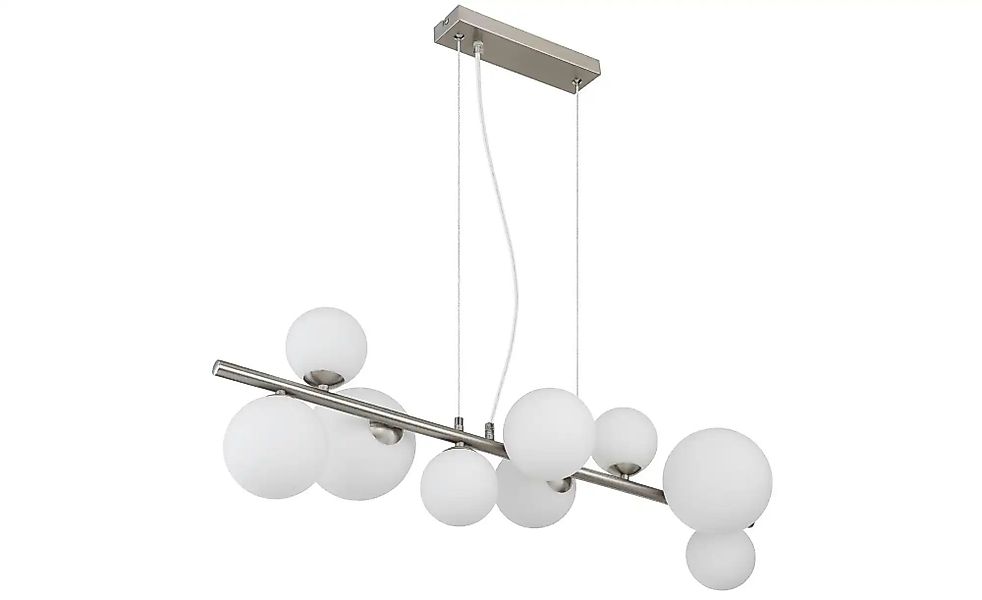 Globo Lighting Pendelleuchte  Riha ¦ silber ¦ Maße (cm): B: 87 H: 120 T: 34 günstig online kaufen