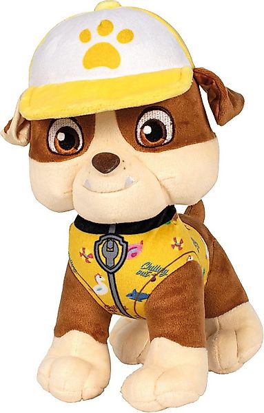 Schmidt Spiele Plüschfigur Plüsch Stofftier Paw Patrol Rubble Summer Editio günstig online kaufen
