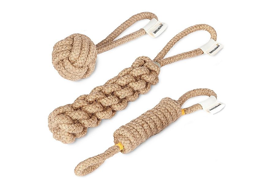 Rudelkönig Zerrspielzeug Seilspielzeug für Hunde aus 100% Baumwolle, Tau Hu günstig online kaufen