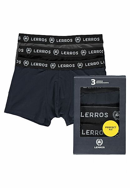 LERROS Boxershorts "Boxershorts Multicolor 3er Pack" günstig online kaufen