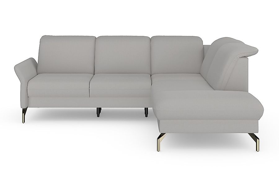 sit&more "Fashion L-Form" wahlweise mit Kopfteilverstellung, Vorziehsitz, m günstig online kaufen