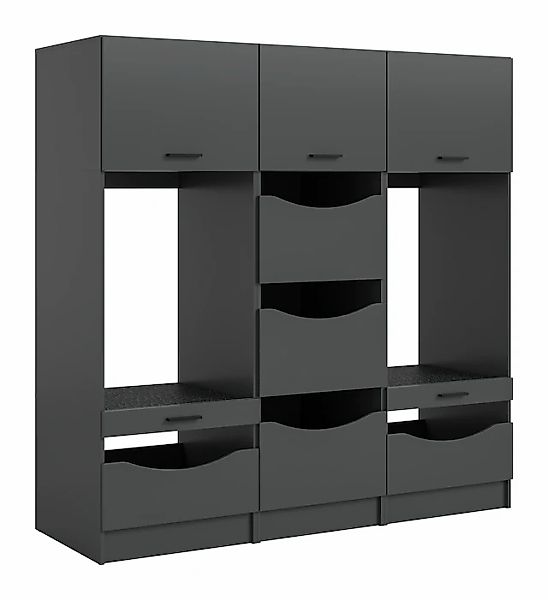 welltime Badmöbel-Set »FALAS, TOPSELLER!, 3-teilig, Hauswirtschaftsraum Set günstig online kaufen