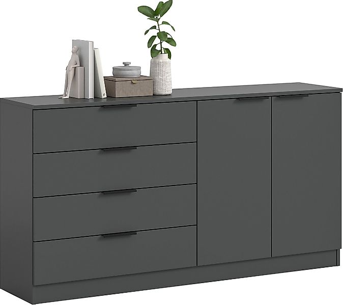 Home affaire Sideboard SKARDE, Breite 148 cm, 4 Schubkästen, 2 Türen, viel günstig online kaufen