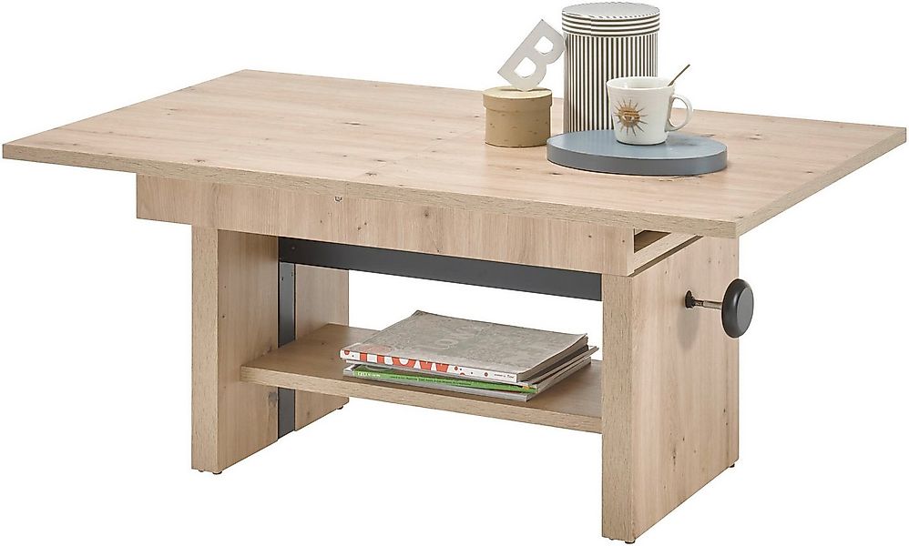 Stolkom Sp.z.o.o. Couchtisch Event höhenverstellbar, ausziehbar, BxHxT 110- günstig online kaufen