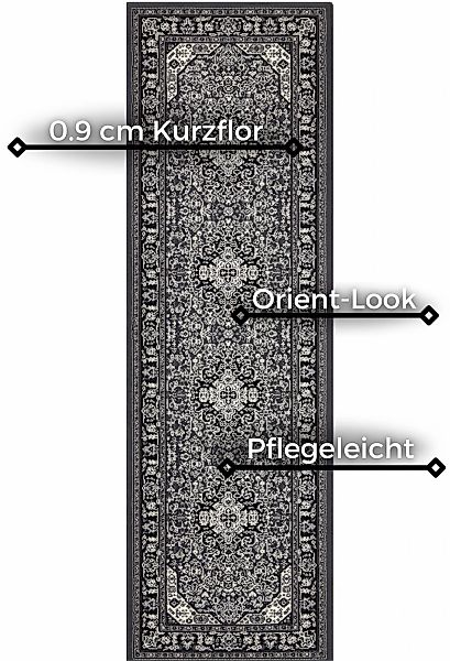 HANSE Home Teppich »Skazar Isfahan«, rechteckig, 9 mm Höhe, Kurzflor, Orien günstig online kaufen