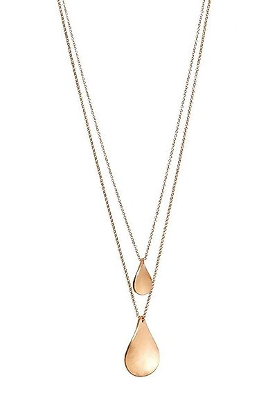 Next Gliederkette Zweireihige Kette mit Blattdesign (1-tlg) günstig online kaufen