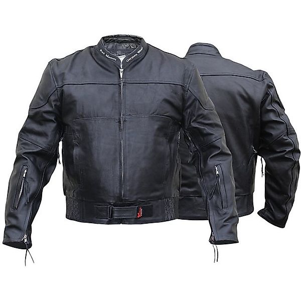German Wear Lederjacke GW416J Black Lederjacke Motorradjacke Cruiser Jacke günstig online kaufen