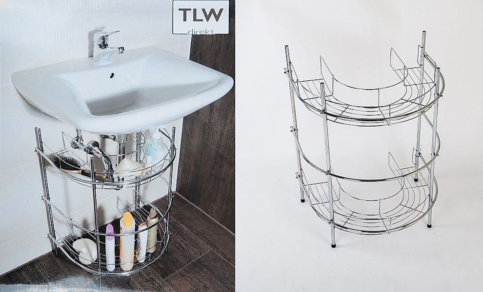 TLW direkt Regal Waschtisch-Regal Badezimmerregal Waschbeckenunterschrank günstig online kaufen