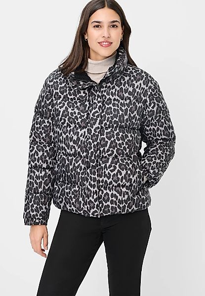 Fuchs Schmitt Steppjacke "Steppjacke" ohne Kapuze mit Animalprint günstig online kaufen