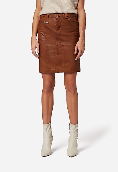RICANO Lederrock 0132 Skirt Hochwertiges Lammleder günstig online kaufen