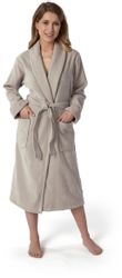 Möve Unisex-Bademantel Schalkragen Velours, ideal für günstig online kaufen