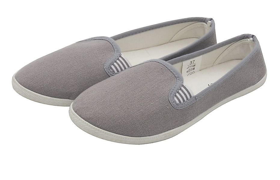 dynamic24 Slipper Damen Canvas Sneaker Slip günstig online kaufen
