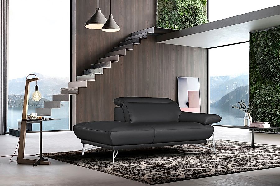 Egoitaliano Ottomane "Anais, erstklassiges Designsofa, Breite 179 cm, Fußfa günstig online kaufen