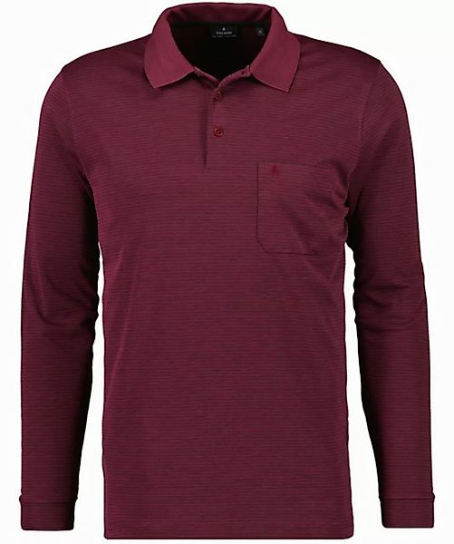 RAGMAN Langarm-Poloshirt Polo button fineliner LS günstig online kaufen