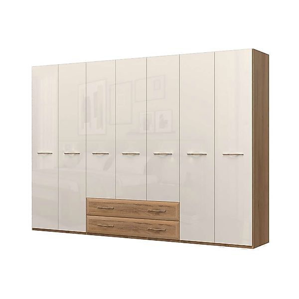 Home affaire Kleiderschrank "Gala, beige hochglänzend UV lackiert, kratzfes günstig online kaufen