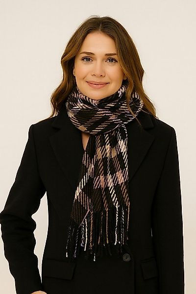 COLLEZIONE ALESSANDRO Wollschal Elegant, (1-St), moderner Karoschal, Made i günstig online kaufen