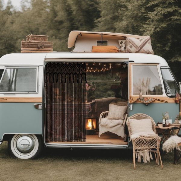 Cozyor Vorhang Makramee 132 x 200 günstig online kaufen