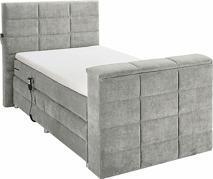 ED EXCITING DESIGN Boxspringbett "Denver" inkl. 1 bzw. 2 Bettkästen, motori günstig online kaufen