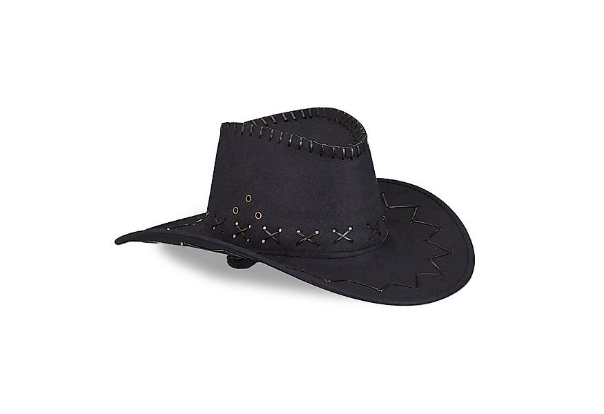 relaxdays Cowboyhut Fasching schwarz günstig online kaufen