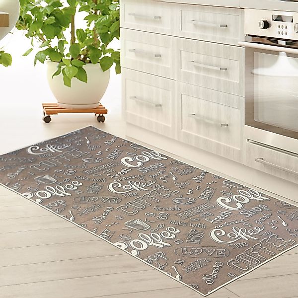 Carpetia Teppich Küchenläufer I beige I günstig online kaufen