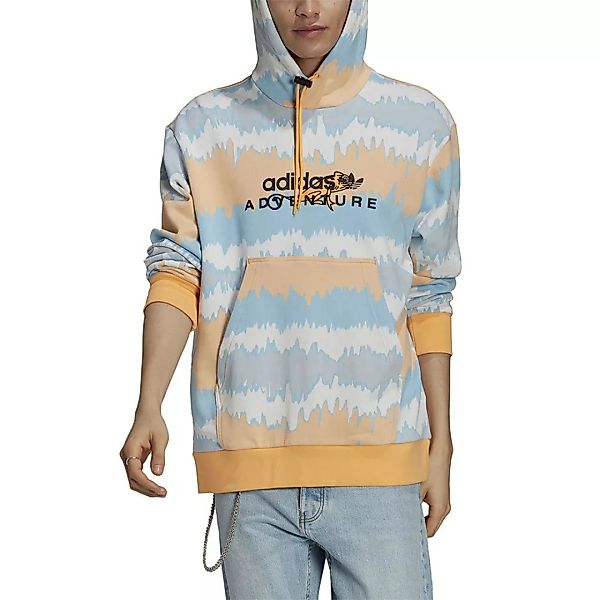 Adidas Originals Adventure Aop Kapuzenpullover L Hazy Orange / Multicolor günstig online kaufen