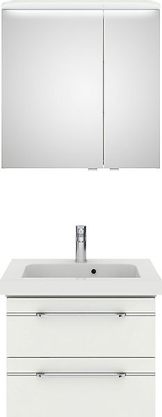 Saphir Badmöbel-Set »Balto Sprint 2-teilig, Mineralmarmor-Waschtisch mit LE günstig online kaufen