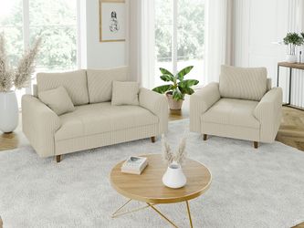 S-Style Möbel Polstergarnitur 2+1 Zara mit günstig online kaufen