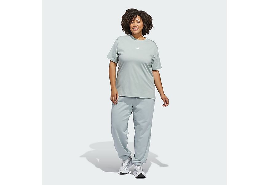 adidas Sportswear T-Shirt SMALL LOGO T-SHIRT (GROSSE GRÖSSEN) (1-tlg) günstig online kaufen