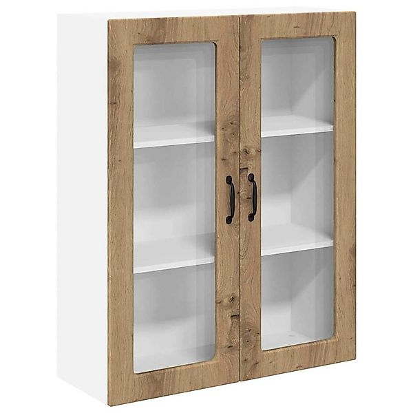 vidaXL Küchenwandschrank Artisan-Eiche 80 x 31 x 100 cm Holzwerkstoff 88481 günstig online kaufen