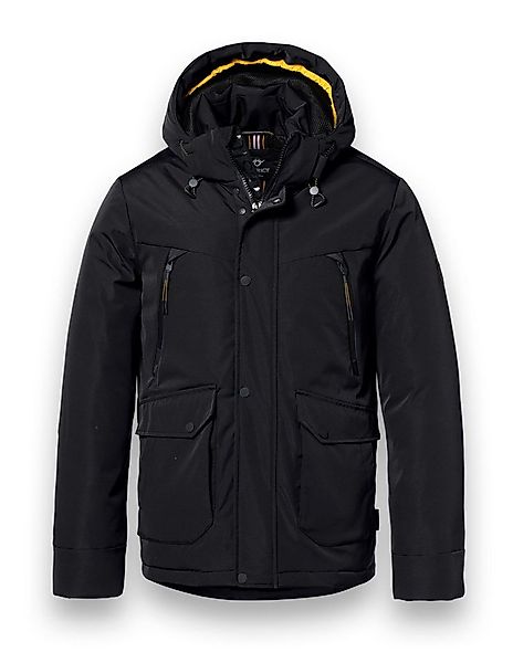 District Winterjacke Wolf mit Kapuze (winddicht, leichte wattierung, warm) günstig online kaufen