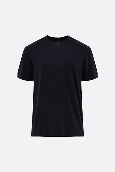 Rundhals T-Shirt mit Paspel Detail günstig online kaufen