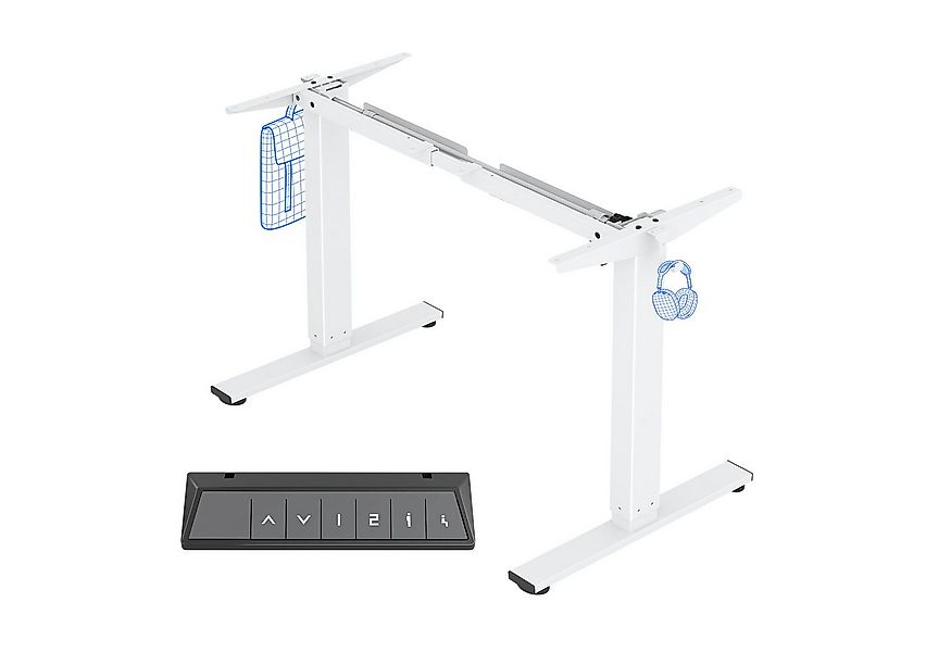 FLEXISPOT Schreibtisch Elektrisch höhenverstellbares Tischgestell, Schwarz/ günstig online kaufen