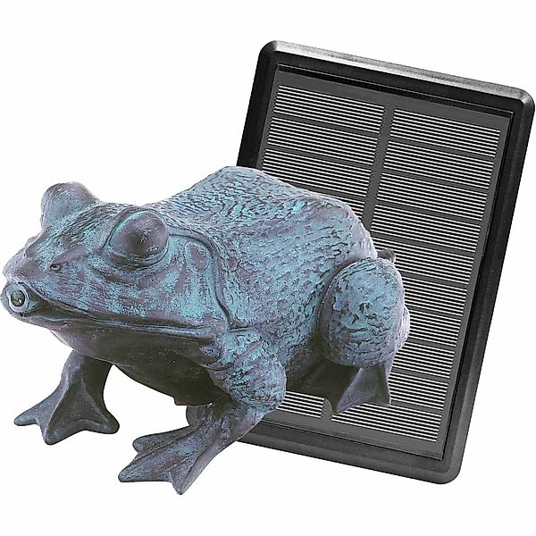 Heissner Wasserspeier Heissner SOLAR Teichfigur 'Frosch' günstig online kaufen
