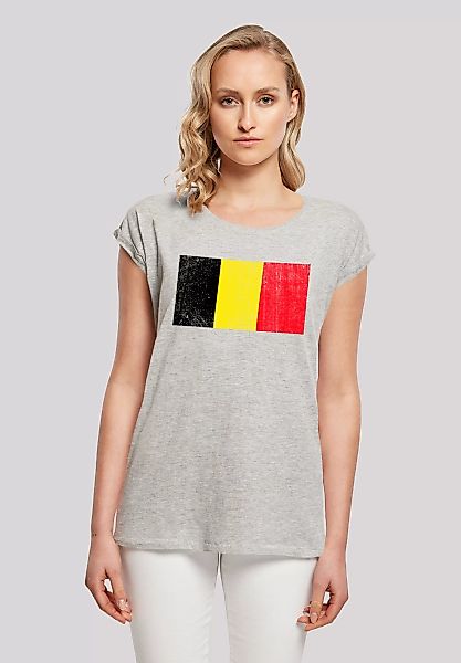 F4NT4STIC T-Shirt "Belgium Belgien Flagge" günstig online kaufen
