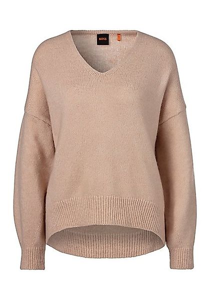 BOSS ORANGE Strickpullover Fondy Premium Damenmode mit oversized Ärmeln günstig online kaufen