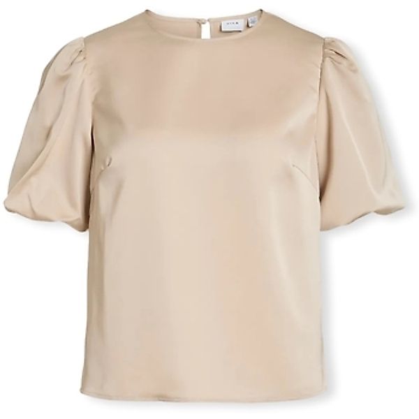 Vila Funktionsbluse VIELLETTE (1-tlg) Drapiert/gerafft günstig online kaufen