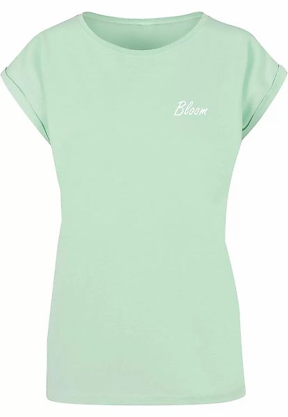 Merchcode T-Shirt "Merchcode Damen Ladies Flowers Bloom Extended Shoulder T günstig online kaufen