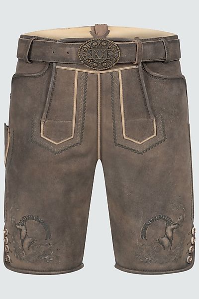 Lederhose Ilian mit Gürtel günstig online kaufen