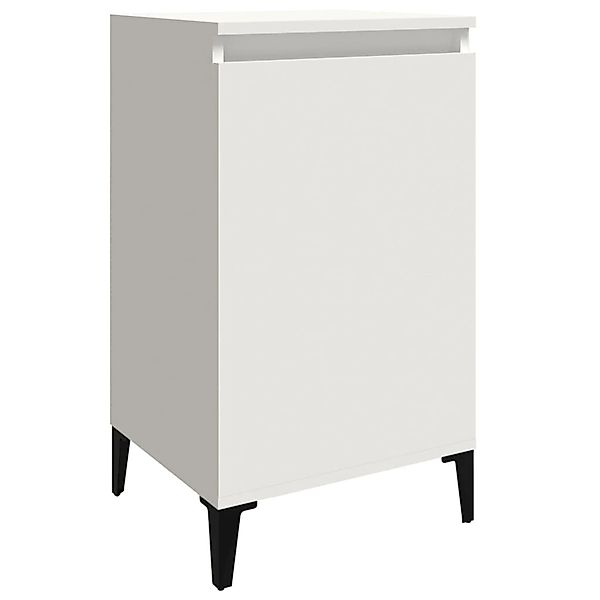 vidaXL Nachttisch Nachttisch Weiß 40x35x70 cm günstig online kaufen