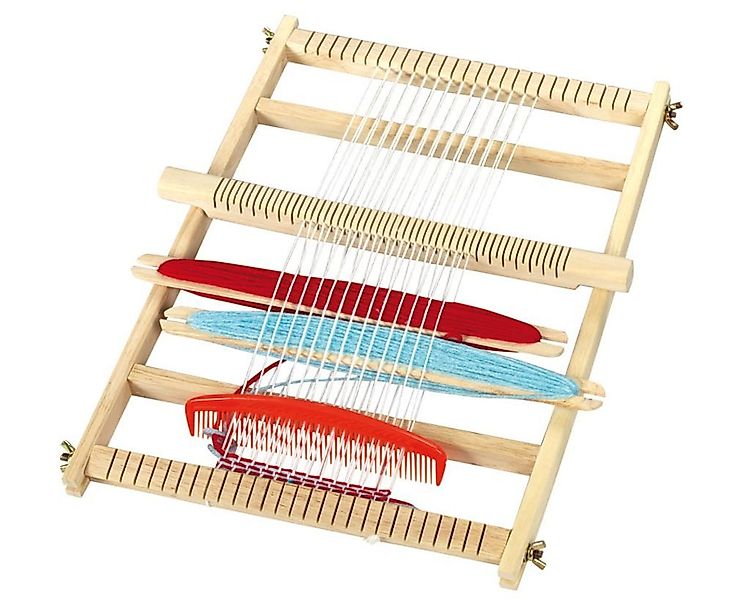 Betzold Lernspielzeug Großer Schul-Webrahmen – 30x40cm günstig online kaufen