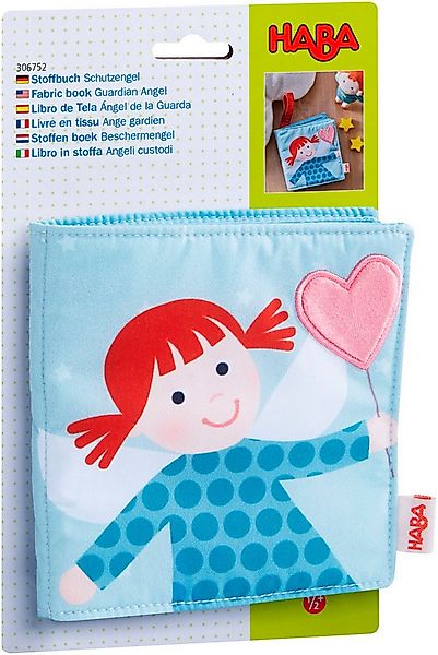 Haba Greifspielzeug Stoffbuch Schutzengel, mit Befestigungsschlaufe günstig online kaufen