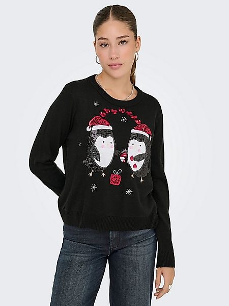 ONLY Weihnachtspullover ONLXMAS SHINE LS ONECK KNT günstig online kaufen
