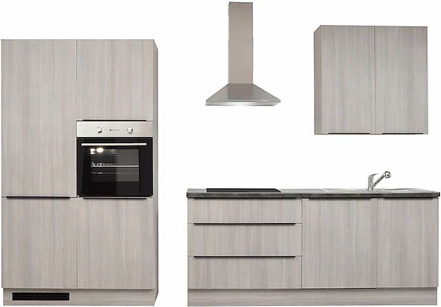 BASIC by Balculina Küchenzeile »Landzeit BxHxT 320x240x60 cm«, Breite 320cm günstig online kaufen