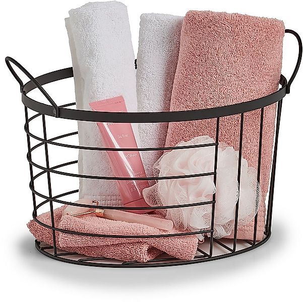 Zeller Present Aufbewahrungskorb Aufbewahrungskorb, Metall, schwarz (1 St), günstig online kaufen